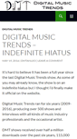 Mobile Screenshot of digitalmusictrends.com